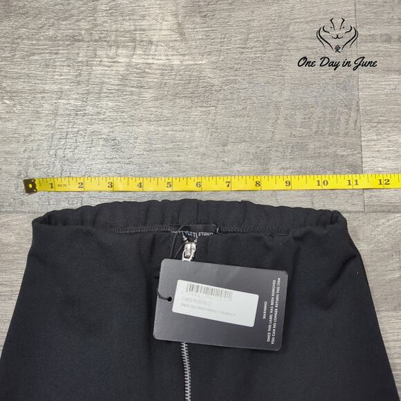 Prettylittlethings Zip Detail Skinny Trouser Pants Size 4 - Picture 3 of 6